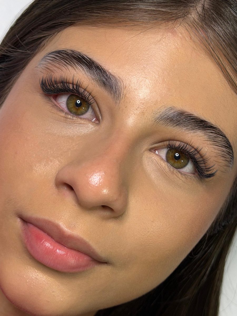 Efecto natural en pestañas